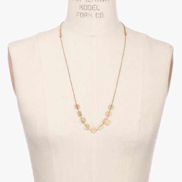 Madewell gold Holding Pattern necklace